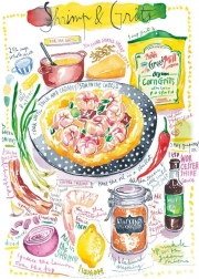 Puzzle gamberi con semolino 1000 pezzi MAGNOLIA