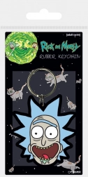 Portachiavi in gomma RICK AND MORTY – sorriso folle di Rick