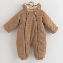 Tuta invernale per bambini senza piedini NEW BABY Teddy Winter, taglia 80 (9–12 mesi)
