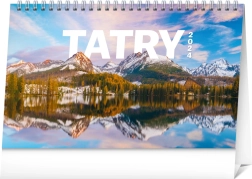 Calendario da tavolo Tatry 2024, 23,1 × 14,5 cm