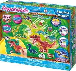 Aquabeads set dinos creativi con perline