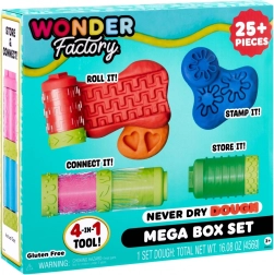Pasta modellabile Wonder Factory Never Dry Dough Mega Box Set