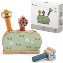Animaletti a molla in legno PolarB – giardino a scatto