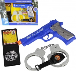 Set della polizia con luce e suono