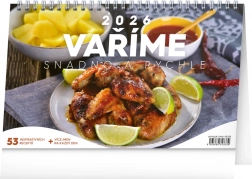 Calendario da tavolo Cuciniamo facile e veloce 2026