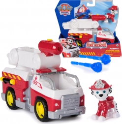 Paw Patrol camion dei pompieri con figurina di Marshall e proiettili d’acqua