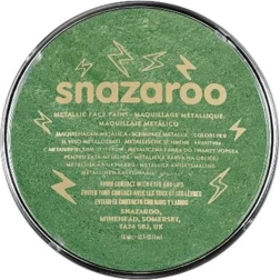 Trucco metallico per il viso Snazaroo verde elettrico 18 ml