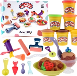 Dolce set del piccolo pasticcere – plastilina e formine