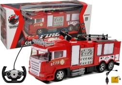Autopompa dei pompieri rosso telecomandata R/C a radio