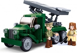 Sluban lanciarazzi russo Katyusha – set di costruzione Battaglia di Budapest