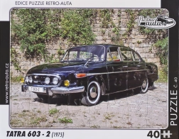Puzzle retro auto Tatra 603 (1975) 40 pezzi