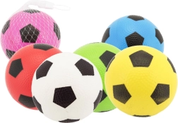 Pallone da calcio in gomma Teddies 12 cm - 1 pezzo