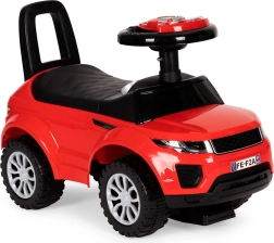 Macchinina cavalcabile per bambini antistress auto Range Rover con suoni