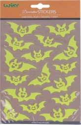 Adesivi luminosi per il buio Pipistrelli Halloween 25 × 14,4 cm