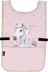 Grembiule poncho con motivo di cavalli