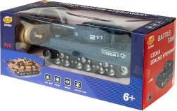 Carro armato RC con caricabatterie – blu