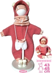 Llorens vestitino per bambola New Born 43–45 cm, set 5 pezzi