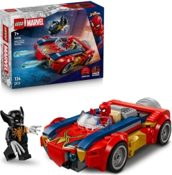 Spider-Man auto vs. Wolverine venomizzato – set LEGO Marvel