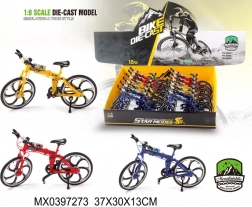 Modello ciclistico in miniatura 1:8