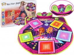 Tappeto da ballo per bambini con luci e suoni, 91cm x 93cm