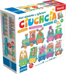 Maxi puzzle con fori Treno