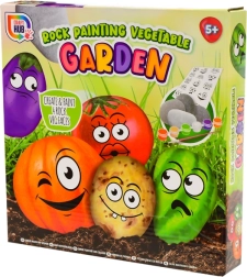 Set creativo per dipingere sassi Rock Vegetable Garden
