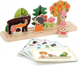 Vilac Gioco di logica in legno Costruiscilo correttamente Foresta