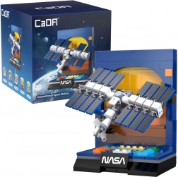 Set di costruzione CaDA satellite NASA e esposizione della Stazione Spaziale Internazionale, 188 pezzi