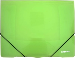 Cartella con elastico eCollection verde A4