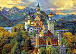 Puzzle Educa Neuschwanstein 1000 pezzi
