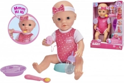 Bambola New Born Baby Hungry 38 cm