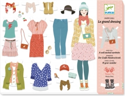 Set di ritagli Grande guardaroba Djeco