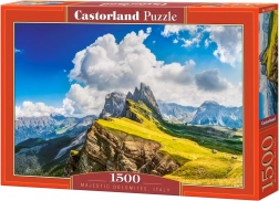 Puzzle 1500 pezzi Maestose Dolomiti Italia