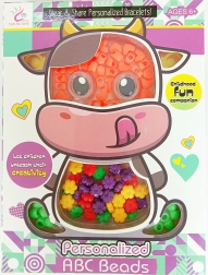 Set di perline colorate Mucca