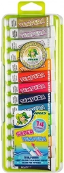 Tempera Jolly - 12 colori + argento e oro