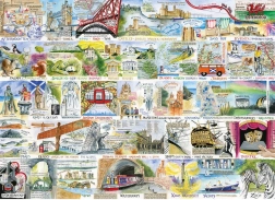 Puzzle British & Brilliant 1000 pezzi GIBSONS