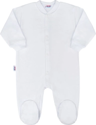 Tutina neonato New Baby Classic bianca taglia 86