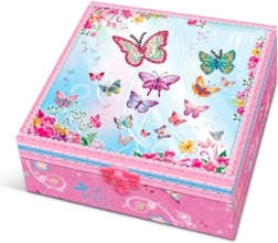 Set Pecoware in scatola con cassetti - Farfalline