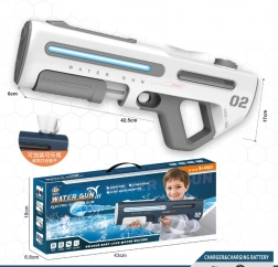 Pistola ad acqua elettrica bianca