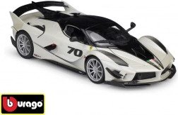 Bburago Ferrari FXX-K EVO No.70 modello nero-bianco 1:18