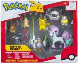 Set Pokémon con 8 figure