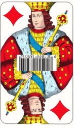 Pikety – carte da gioco francesi a doppia testa, 32 carte