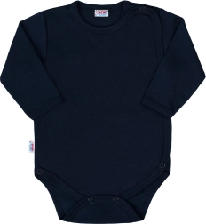 Body neonato completamente apribile New Baby Classic II blu scuro