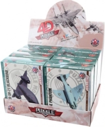 Aereo 4D componibile – kit di montaggio per bambini 8+ (8 pz per confezione)