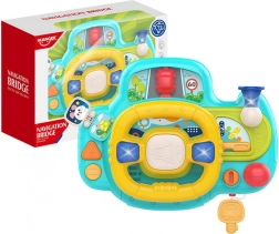 Volante interattivo per bambini (blu) Huanger