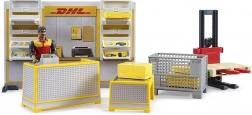 Bruder BWORLD Punto di ritiro DHL con accessori