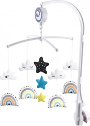Carillon musicale mobile per bambini con arcobaleno