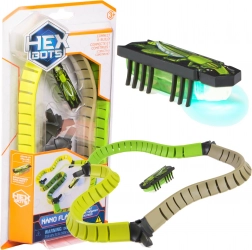 Hexbug Nano Flash set iniziale – coleottero robot verde con pista flessibile