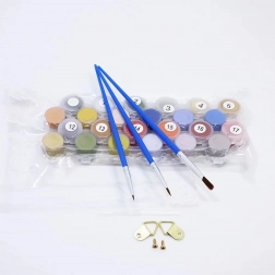 Dipingi con i numeri con telaio 40 × 30 cm – MOTOR GHOST RIDER