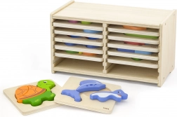 Puzzle in legno Viga 12 tavole
